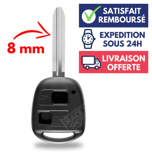 Boitier coque clé - boitier, de